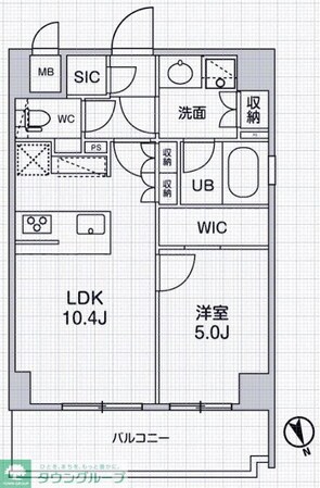 シーズンフラッツ本所吾妻橋の物件間取画像
